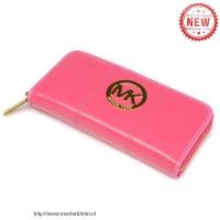 michael kors patent circle logo groot roze portefeuilles Tas Aanbieding pwjn5877